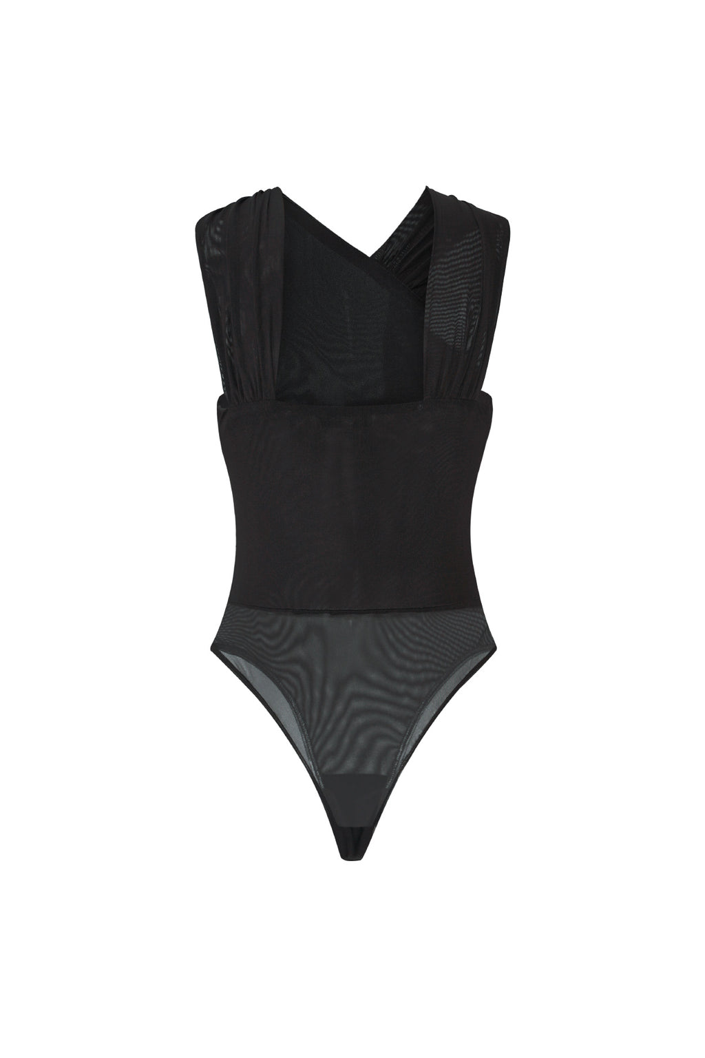 Spandex Shapewear Bodysuit One-Shoulder Design Contouring Fit