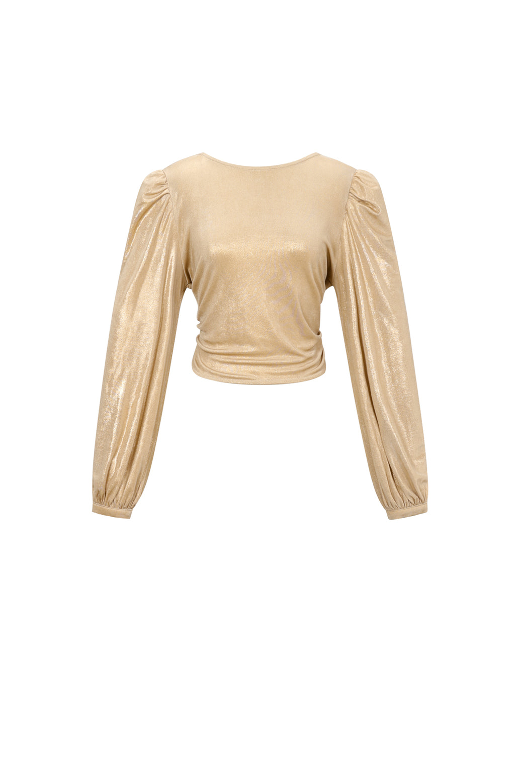 Knitted Polyester Fiber Women's Long Sleeve Top Sexy Solid Color