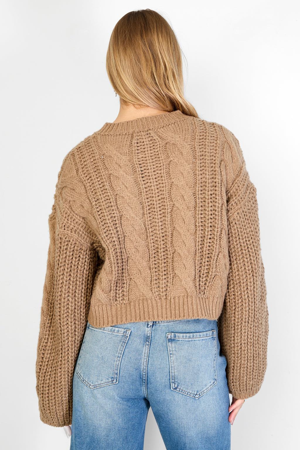Cable Cardigan