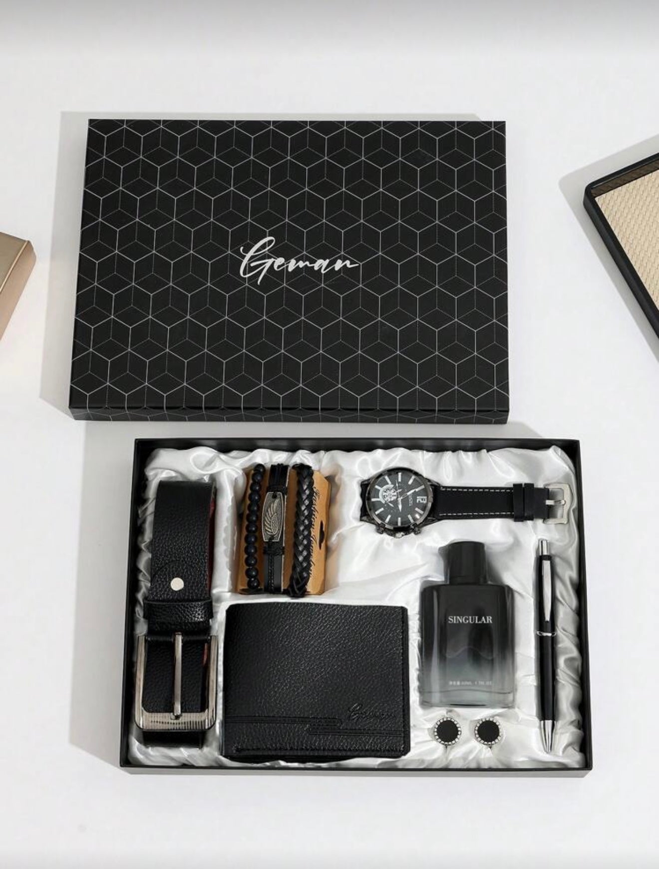 Zakelijke heren geschenkset zwart