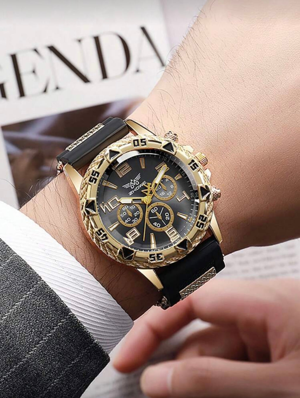 7- delige heren stijlvol klassiek cadeauset dagelijkse accessoires