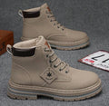 Stijlvol winter heren schoenen beige