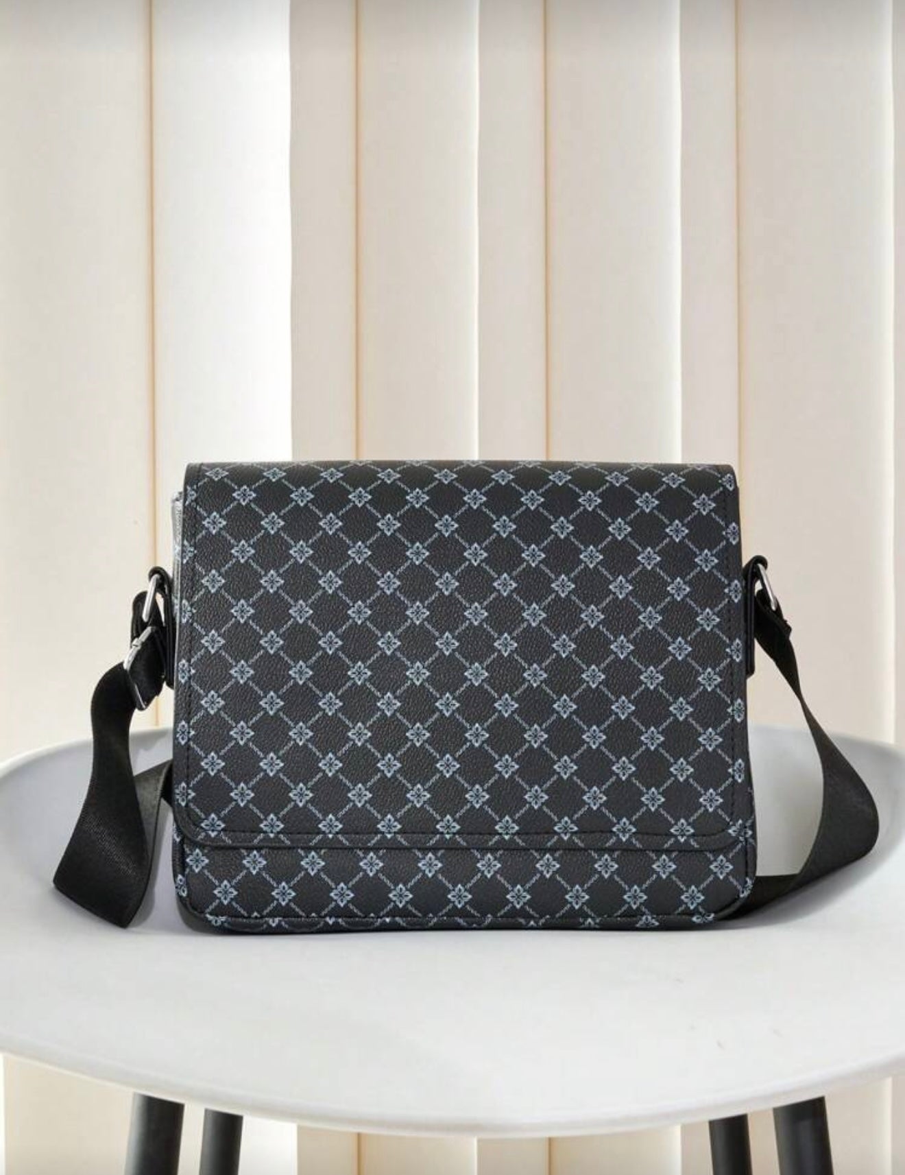 casual flap crossbody zakelijk draagbare schoudertas leer heren