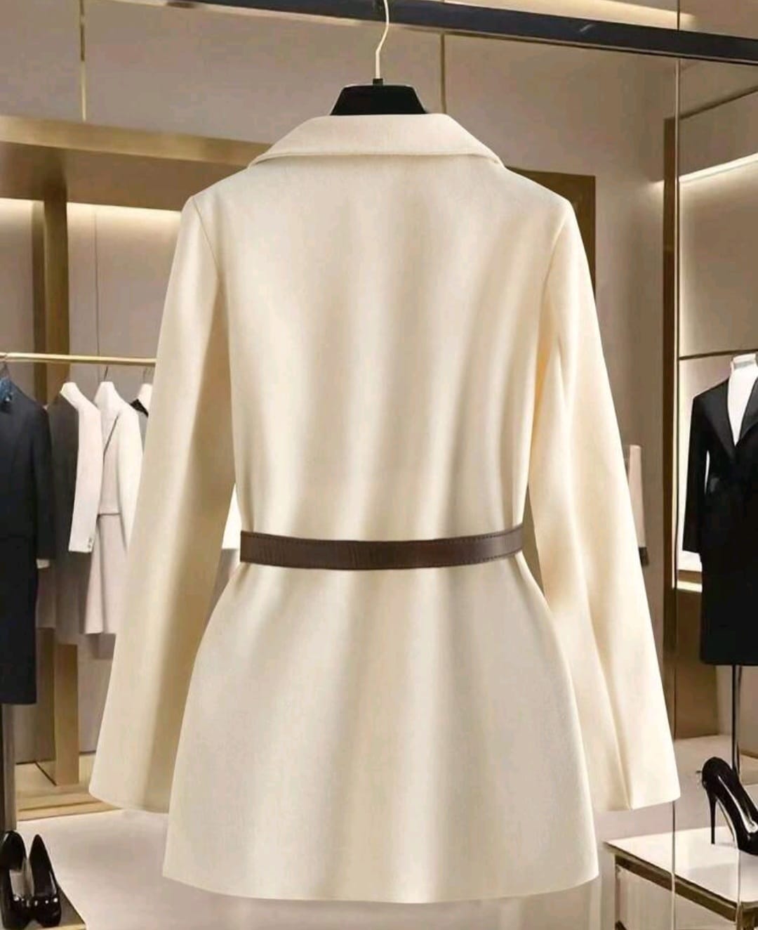 Women’s blazer with lapel design slim fit business wear