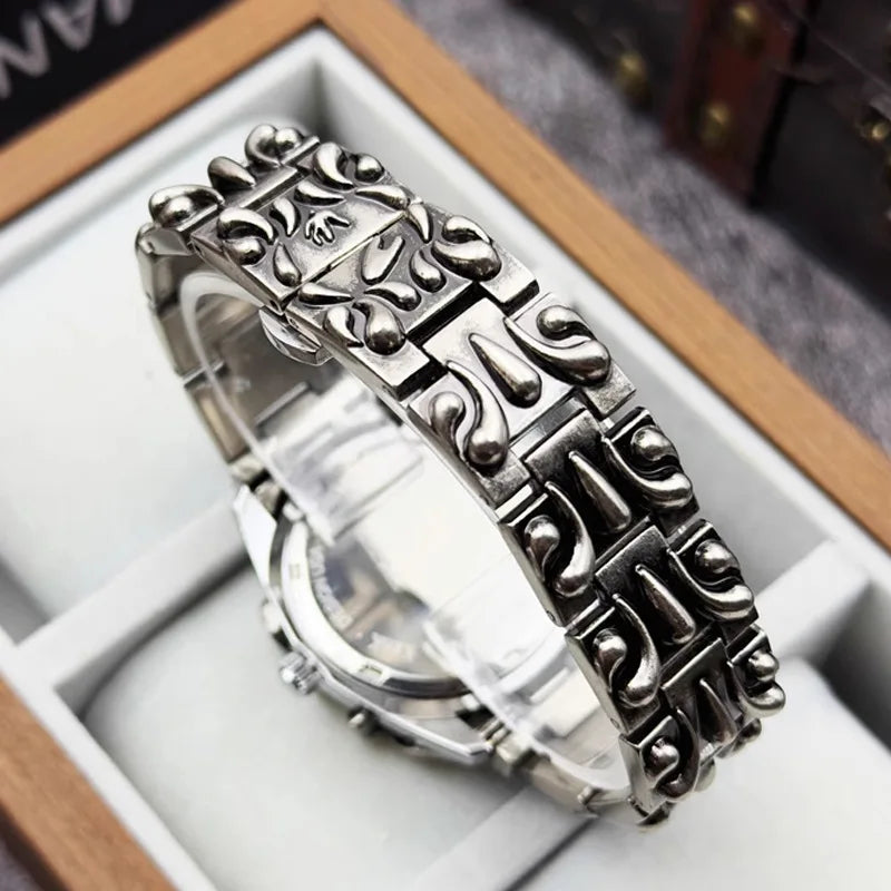 fashion claw watch alabaster style retro Y2K European American watches special shaped advanced ins niche watches