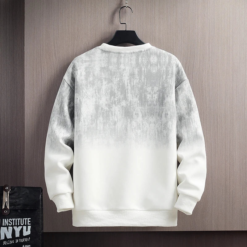 Autumn Spring 2025 Hoodies Sweatshirt For Men's  Hip Hop Punk Pullover Streetwear Casual Fashion Clothes OverSize 4XL