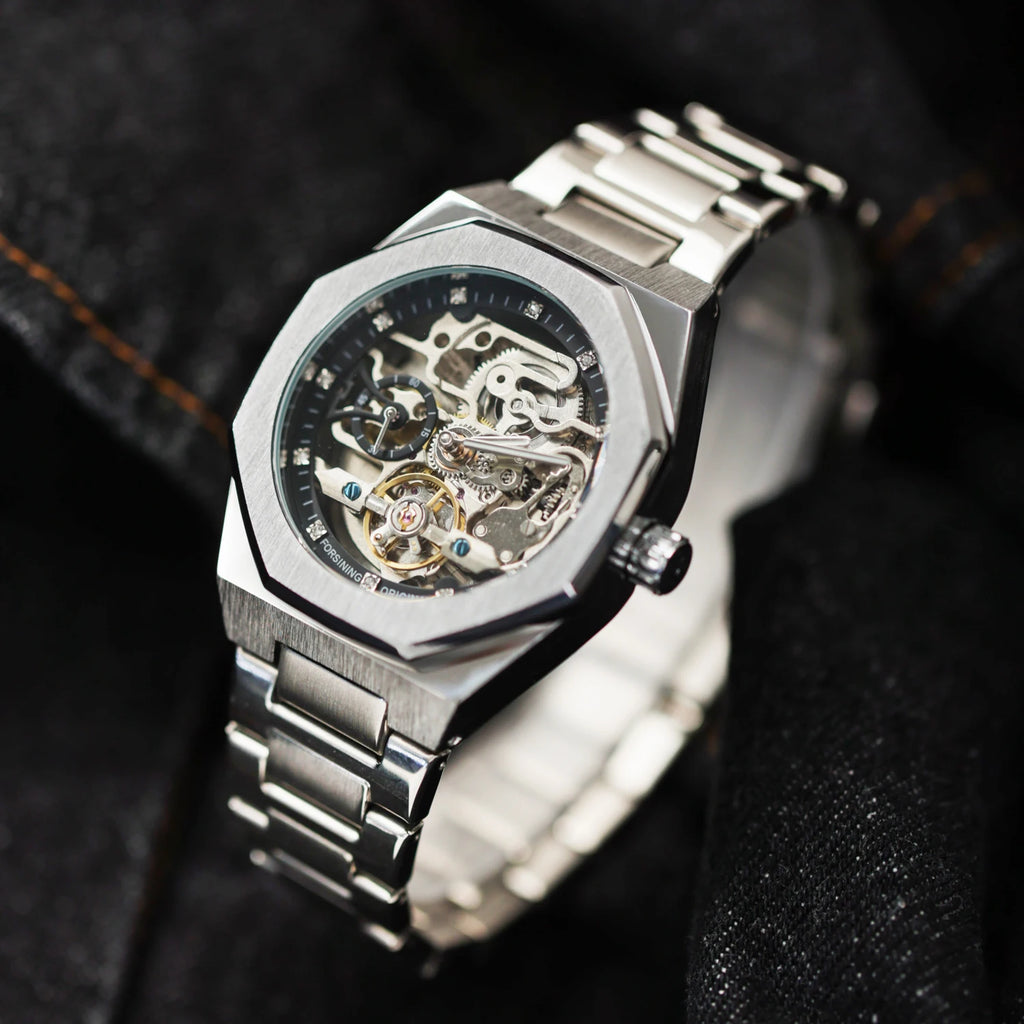 2025 new mechanical watch men's brand genuine casual fashion gift men's high-end waterproof fully automatic mechanical watch