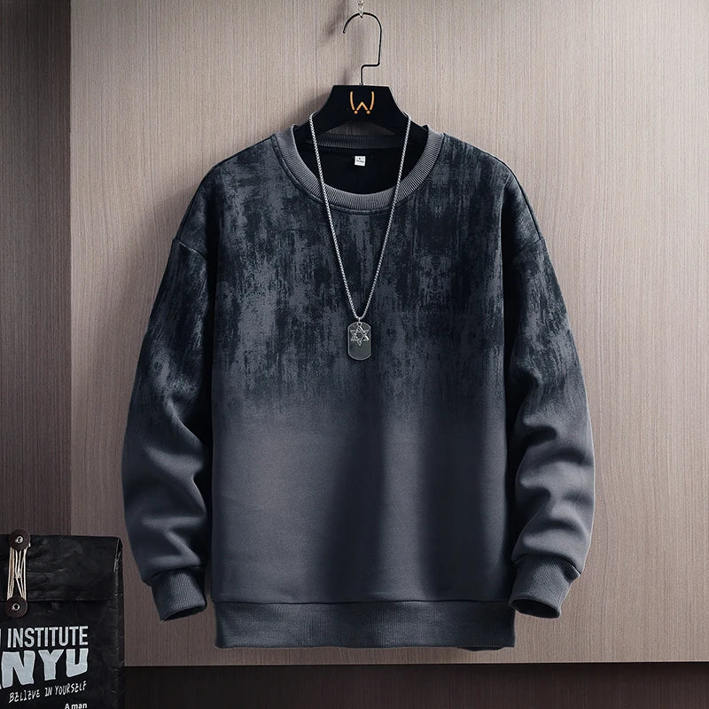 Autumn Spring 2025 Hoodies Sweatshirt For Men's  Hip Hop Punk Pullover Streetwear Casual Fashion Clothes OverSize 4XL