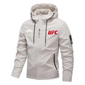 UFC Fighting Fans Hooded Jacket 2025 Autumn/Winter Collection Men's And Women's Windproof Casual Fashion Sports Top Clothing